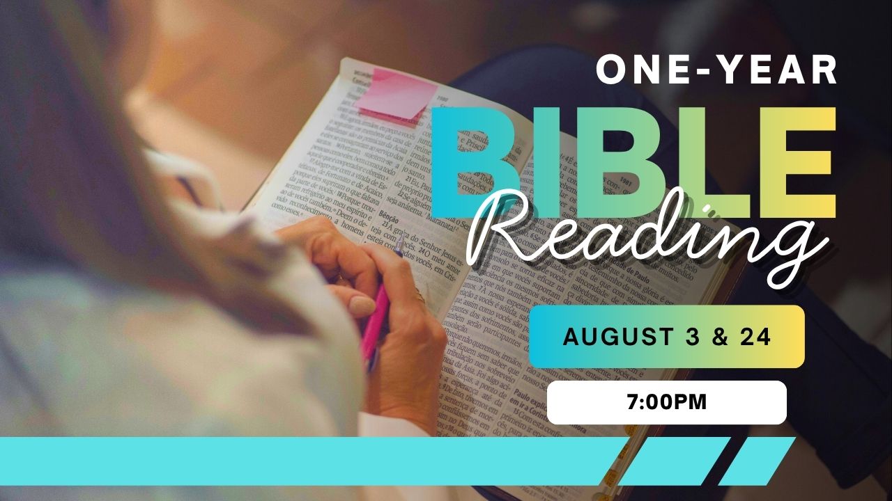 August Bible Reading Template