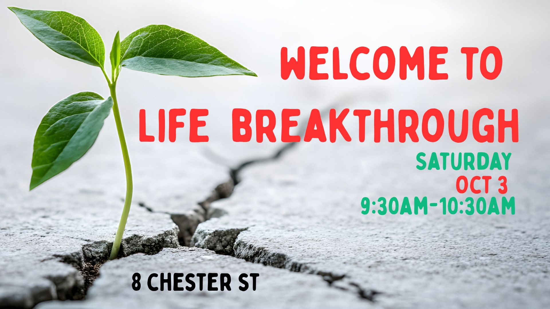 Life Breakthrough October 3
